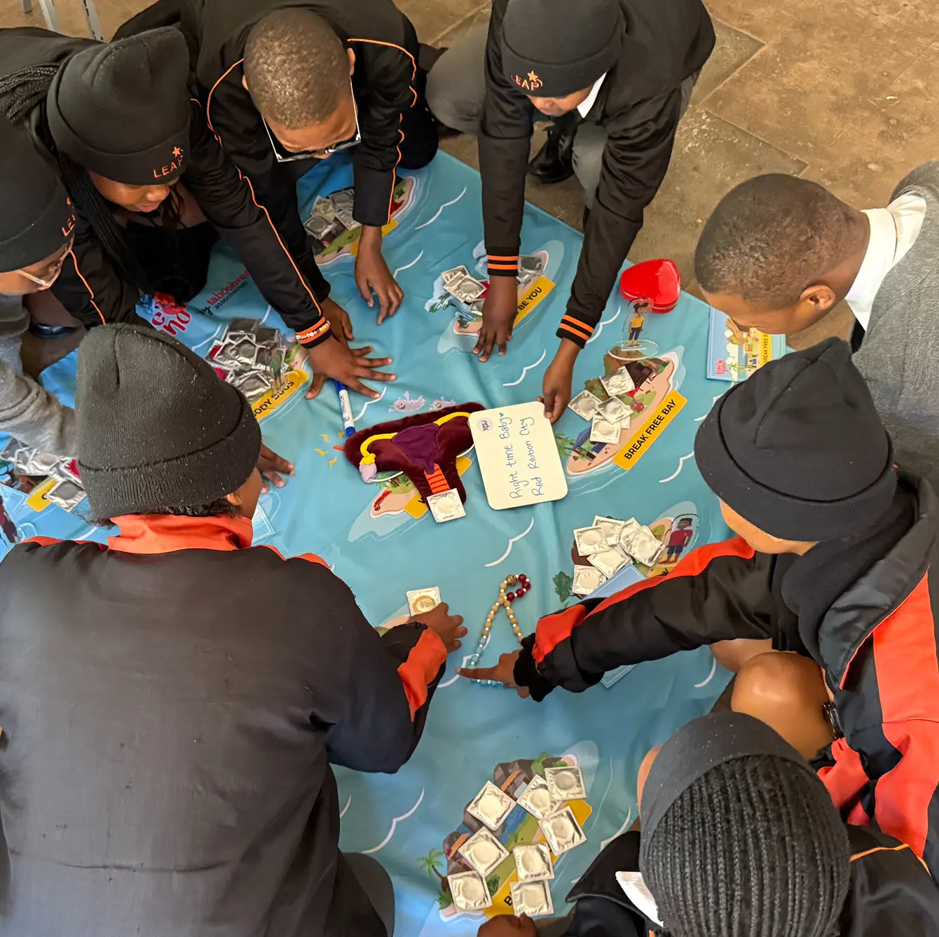 Board game young peope