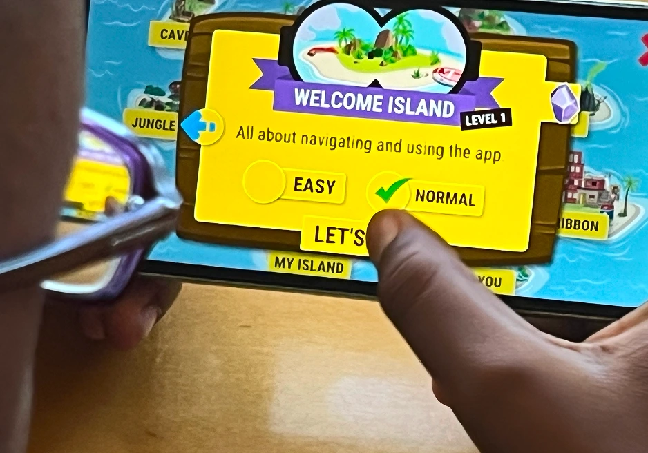 LL app in action